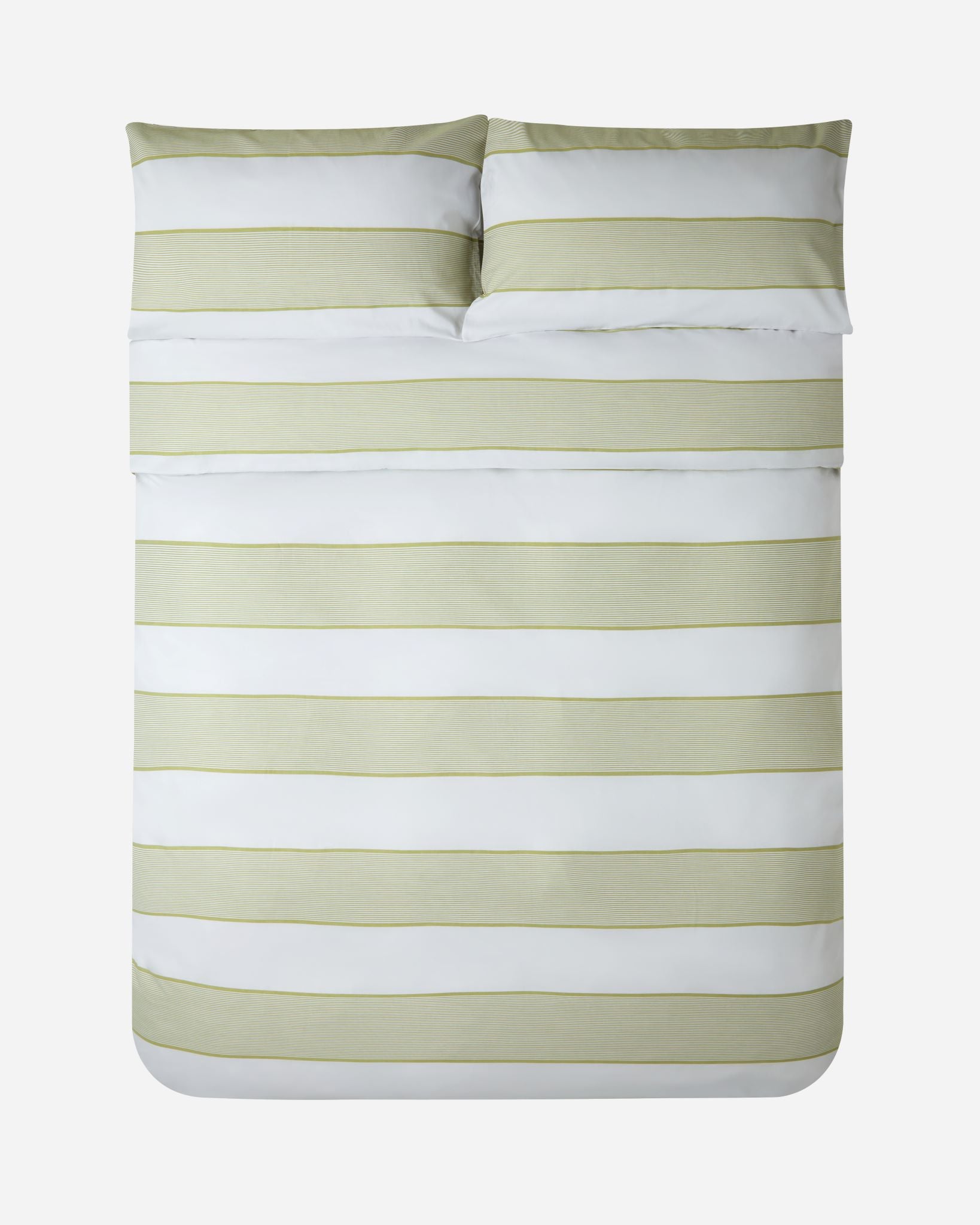 Green Woven Pinstripe