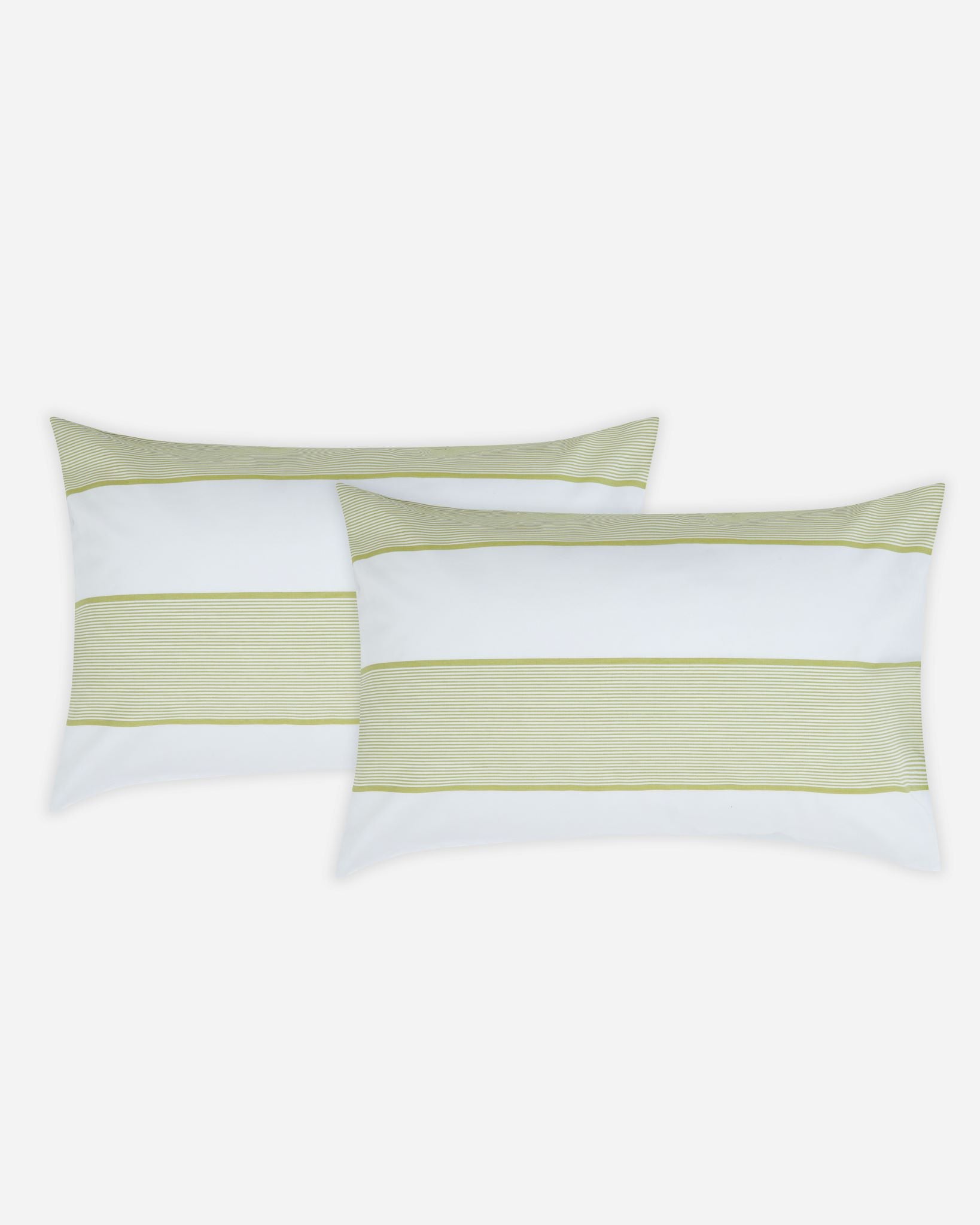 Green Woven Pinstripe