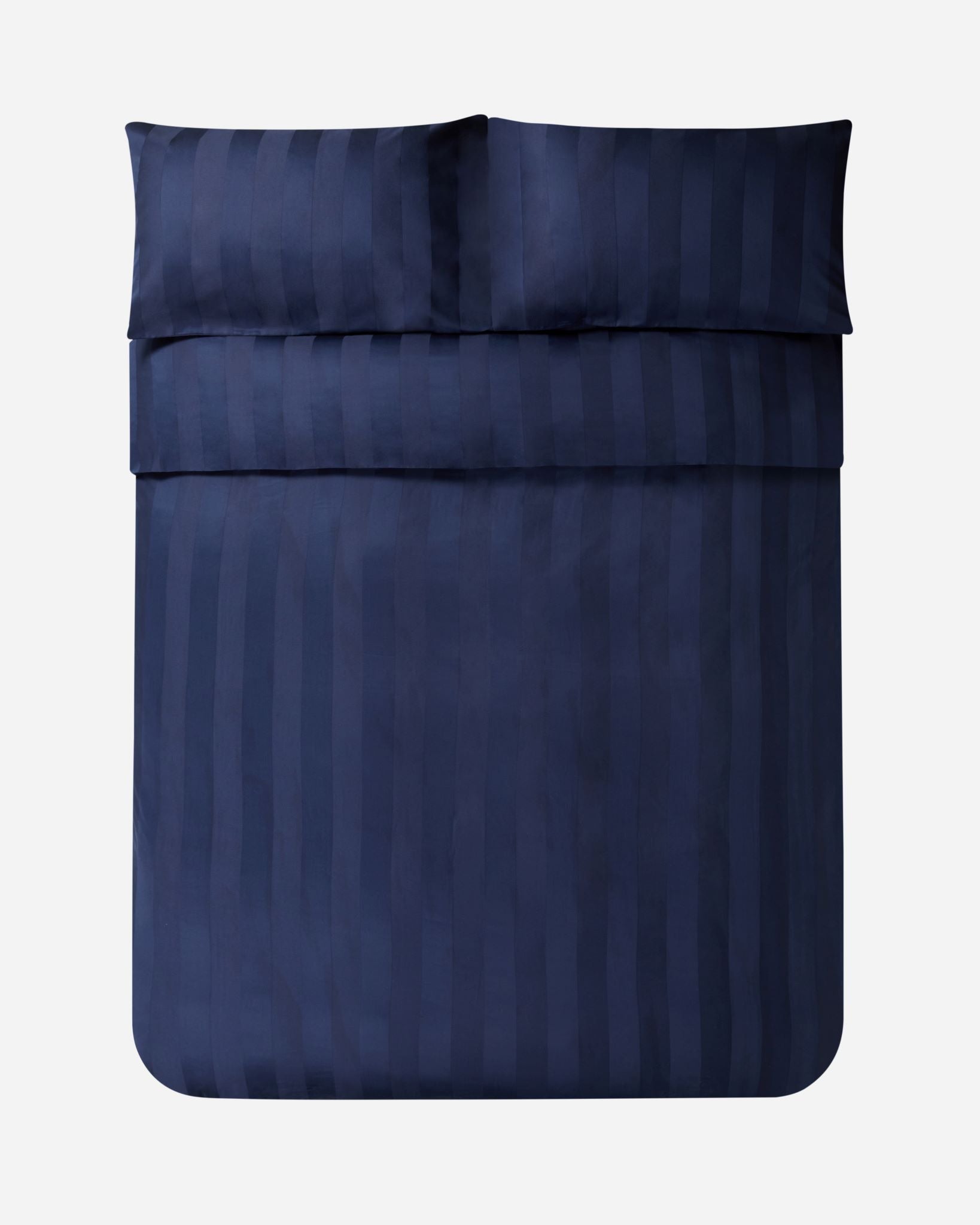 Navy Satin Stripe