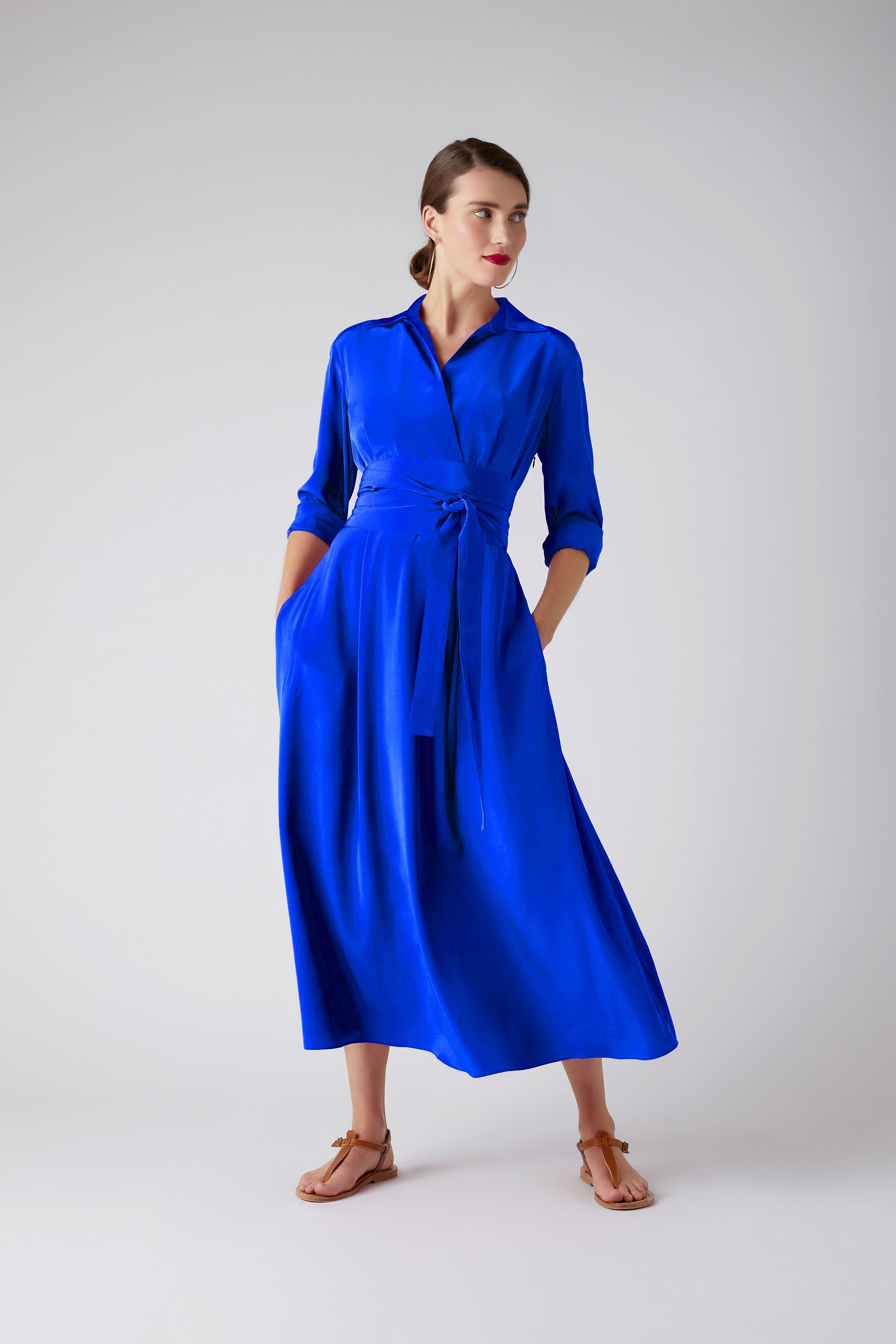 Midi Dresses Fitted Midi Shirt Dresses Jasper Conran London — free download