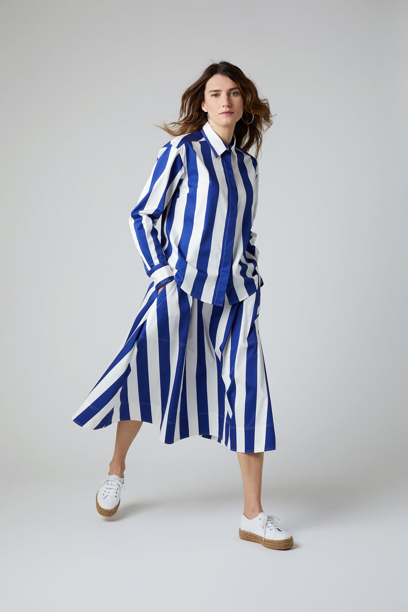 Bridgerton's Golda Rosheuvel wears striking stripes for Wimbledon - and ...