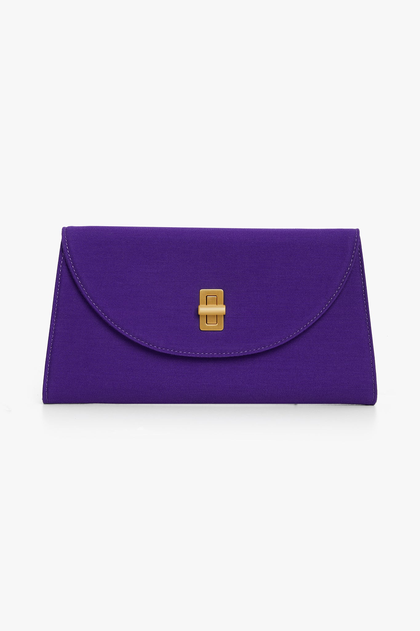 Gigi Wool Silk Clutch