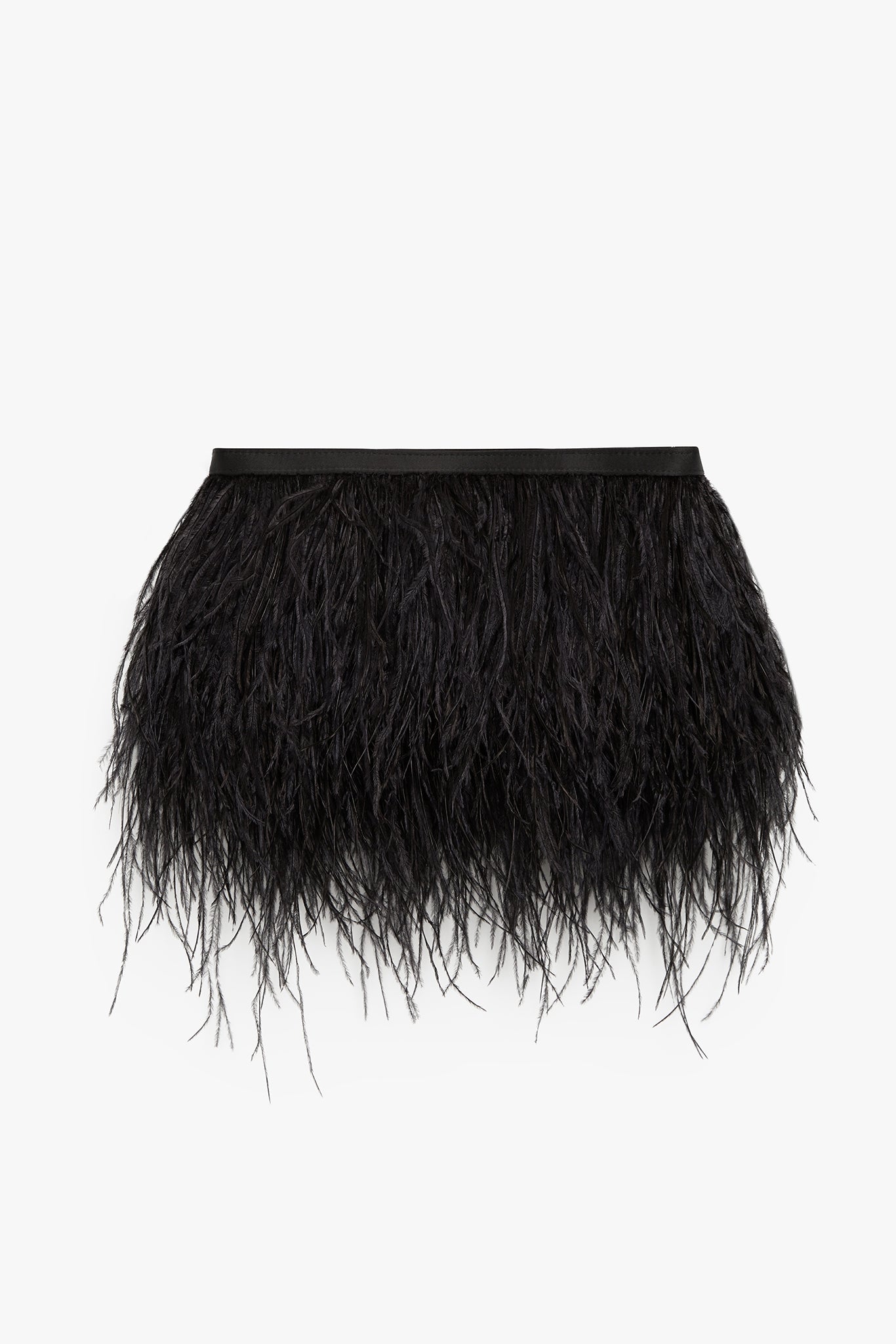 Inez Feather Clutch