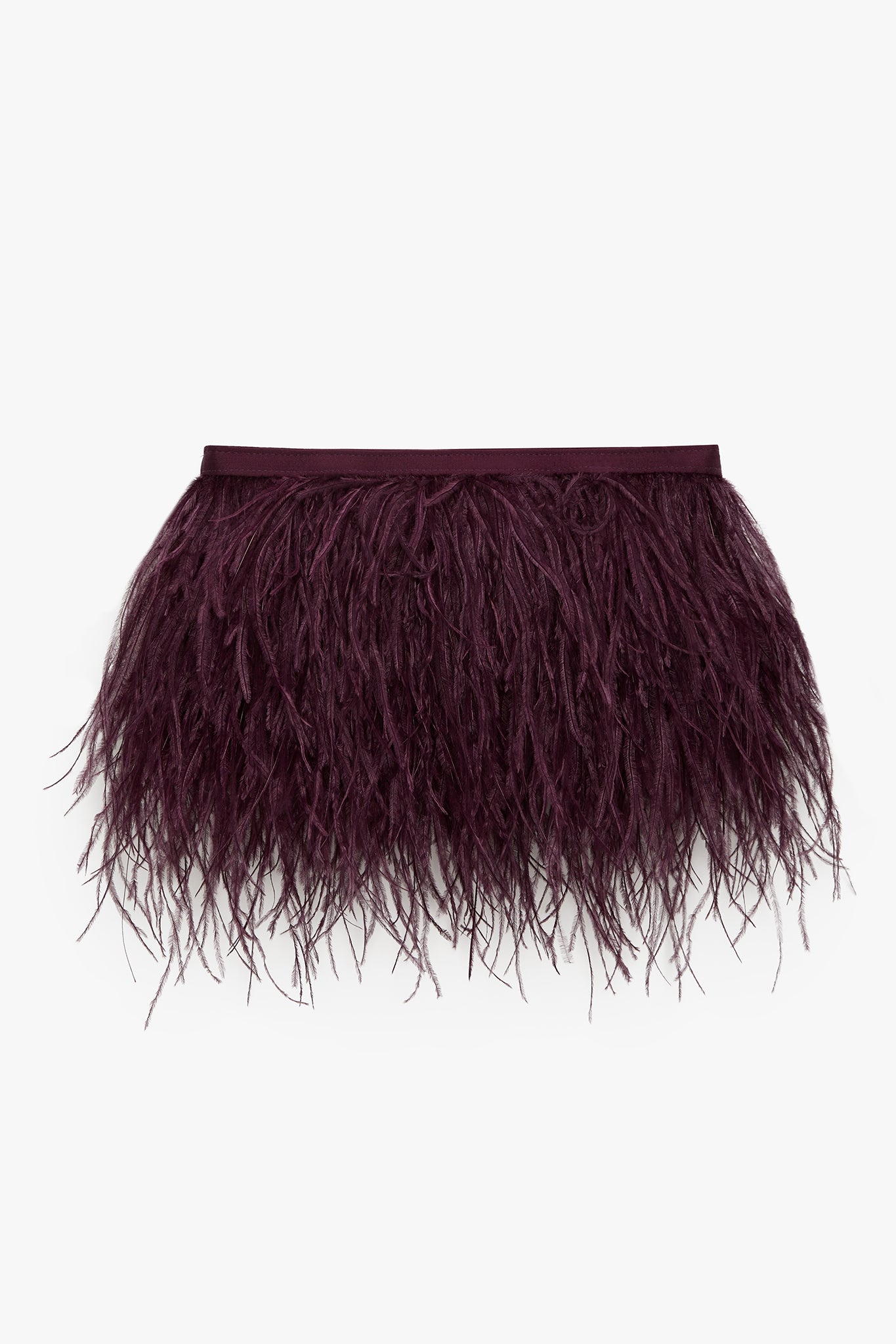 Inez Feather Clutch