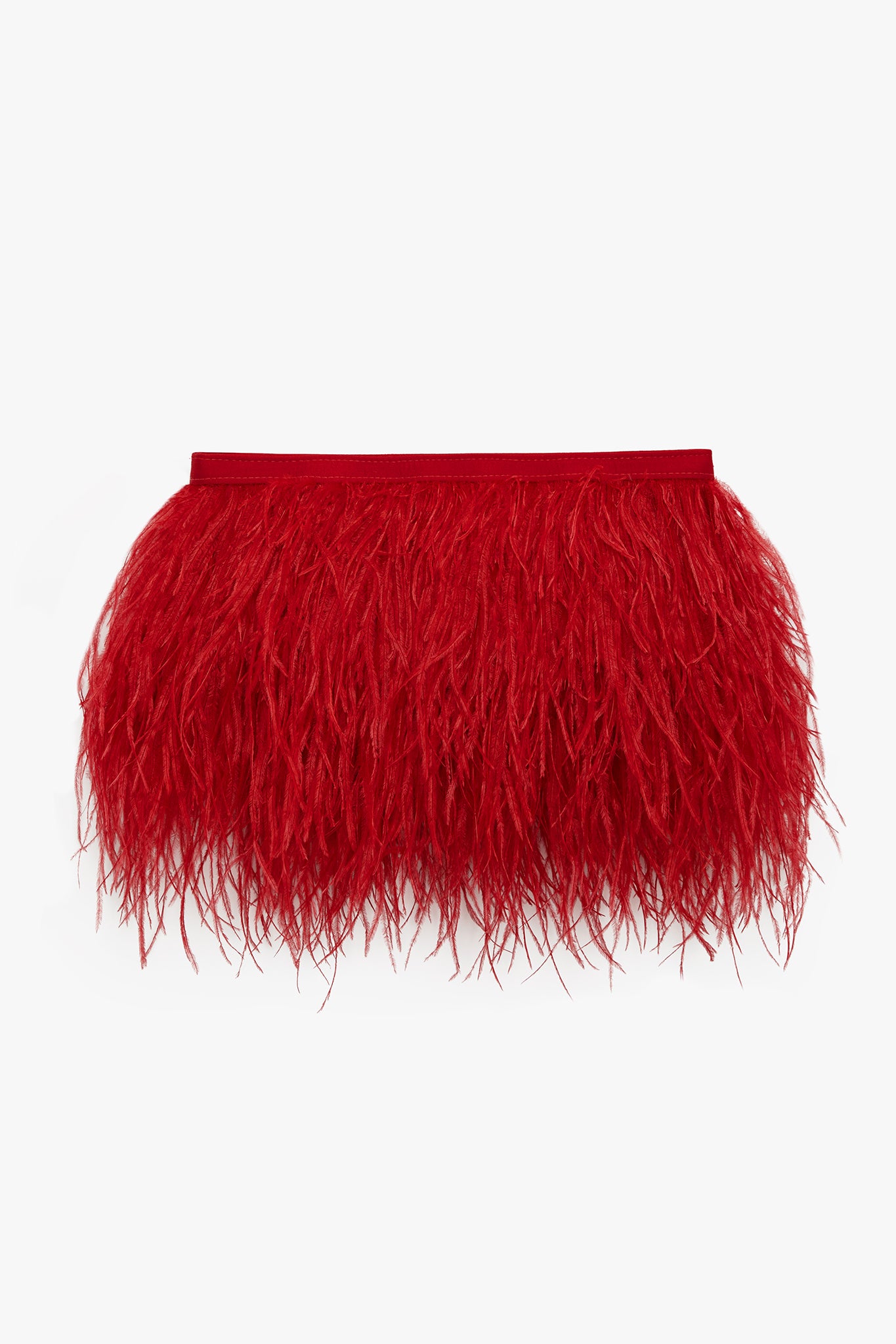 Inez Feather Clutch