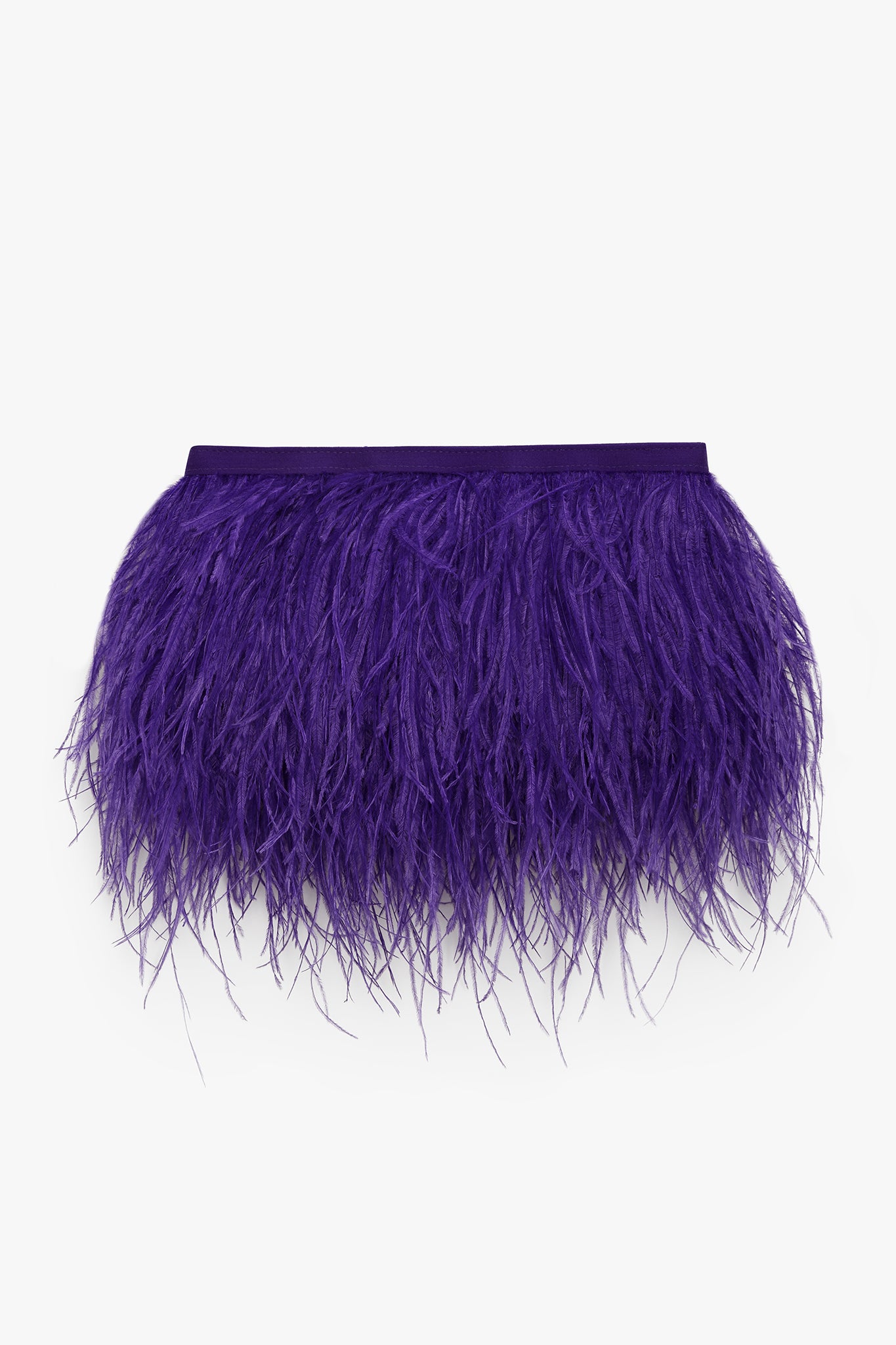 Inez Feather Clutch