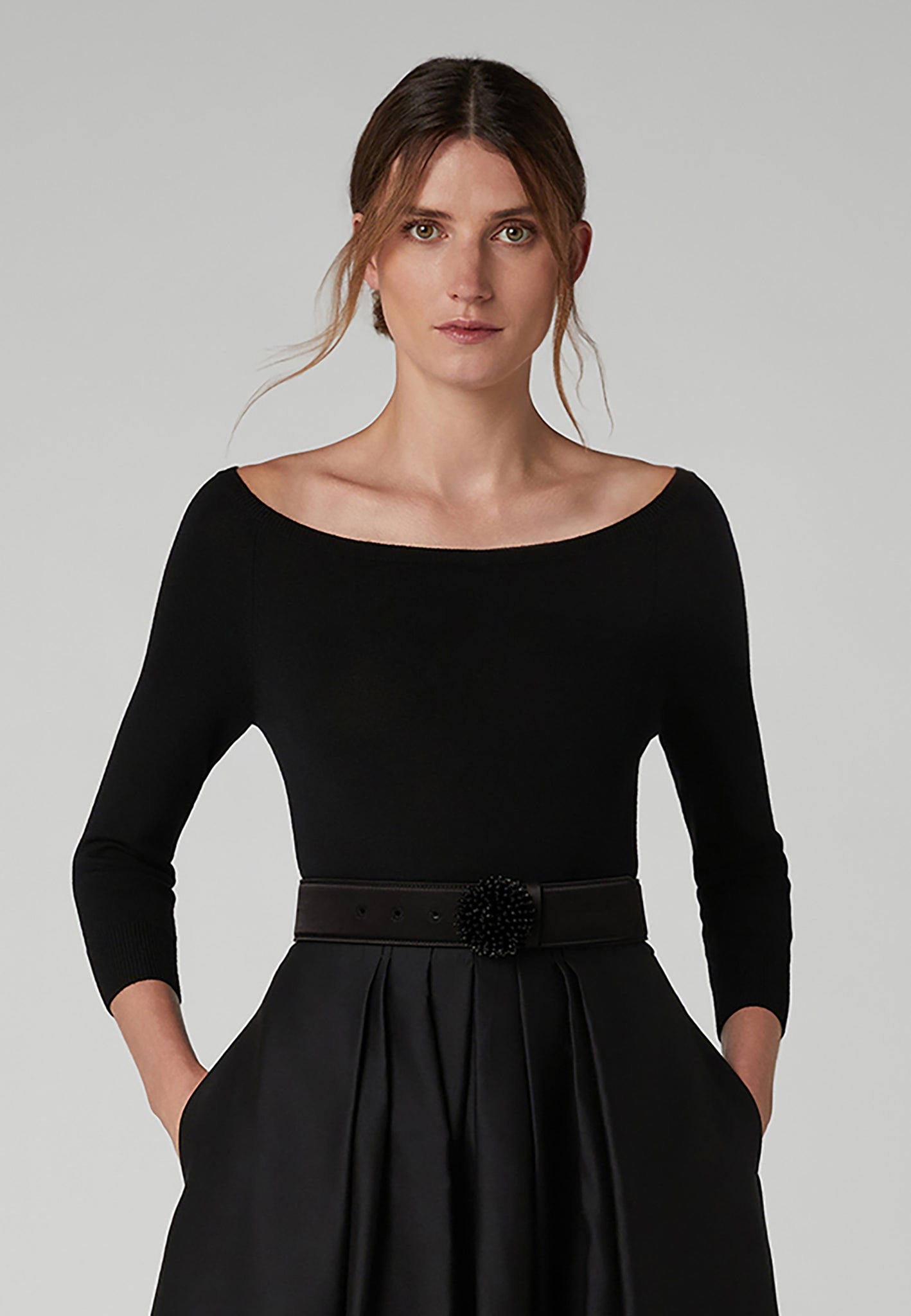 Ingrid Wool Silk Belt