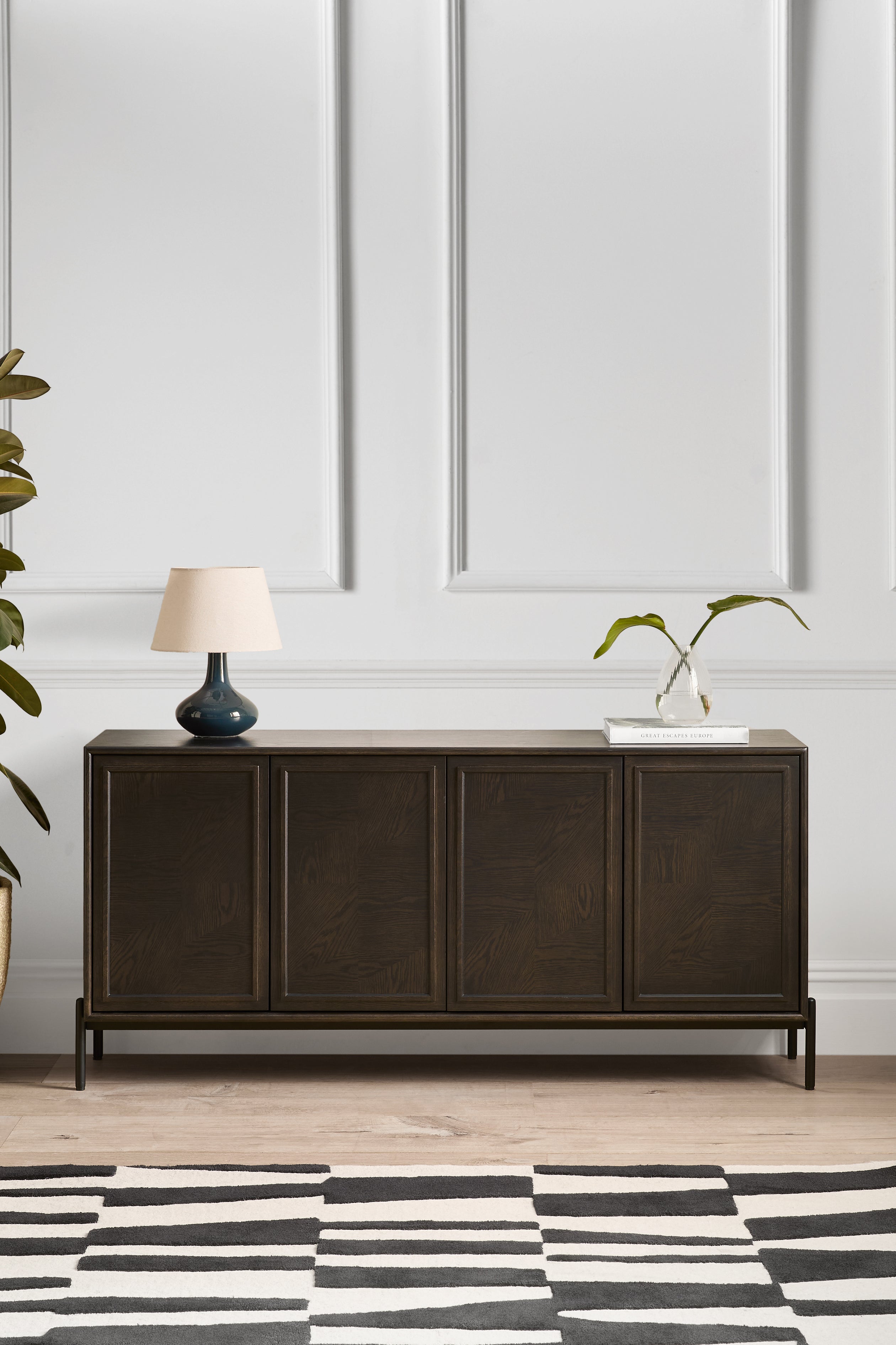 Aden Dark Oak Large Sideboard
