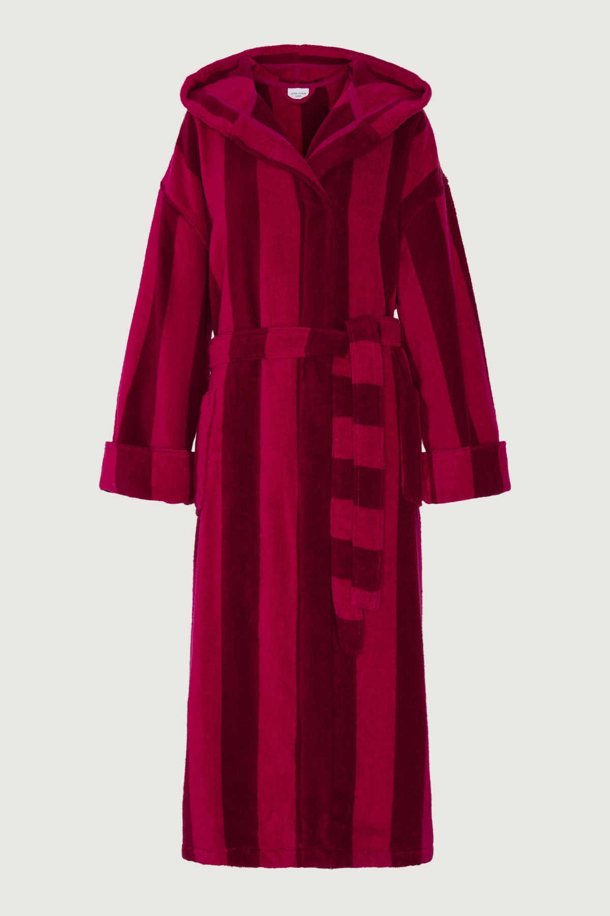 Soft Lightweight Woven Stripe Hooded Robe – Jasper Conran London